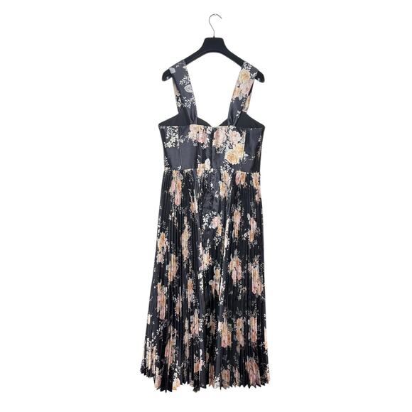 Maison Amory Primrose Midi Dress Moonlight Rose Size XL - Picture 4 of 9